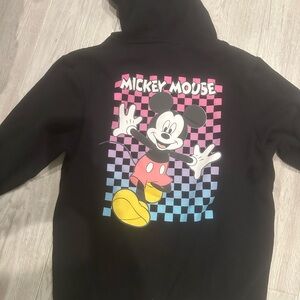 Disney Hoodie with Mickey Mouse - Black and Multicolor